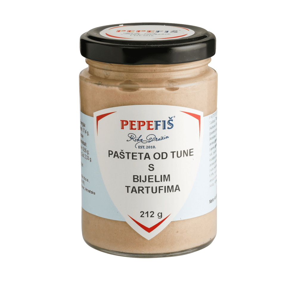 PEPEFIŠ - pasteta od tune s bijelim tartufima